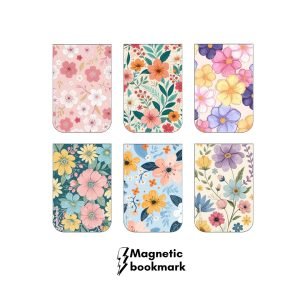 magnetic bookmarks set of 6